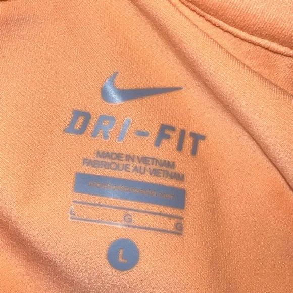 *Nike- Orange quarter zip - Picture 5 of 6